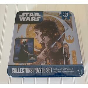 New Sealed 2011 Star Wars Collectors Puzzle Set Collectors Tin Darth Vadar